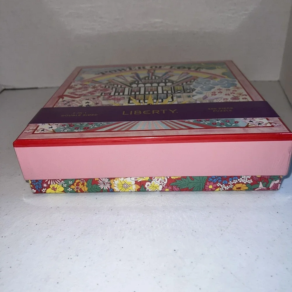 Liberty Of London Power of Love 500 Piece Double Sided Puzzle Size 20